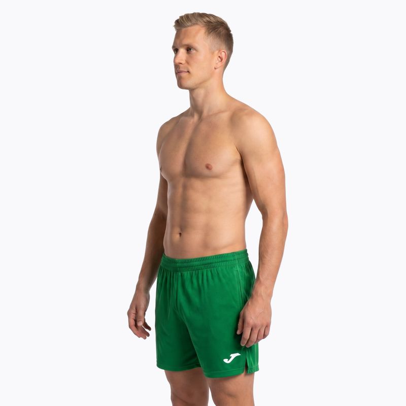 Pánské běžecké šortky Joma Record II green 5