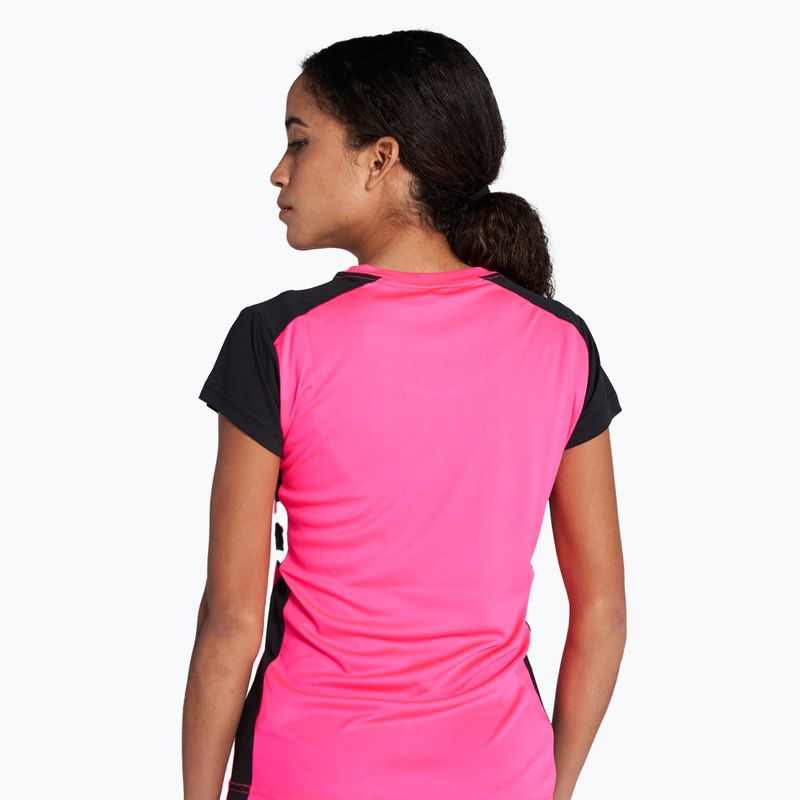 Dámské běžecké tričko Joma Record II fluor pink/black 3