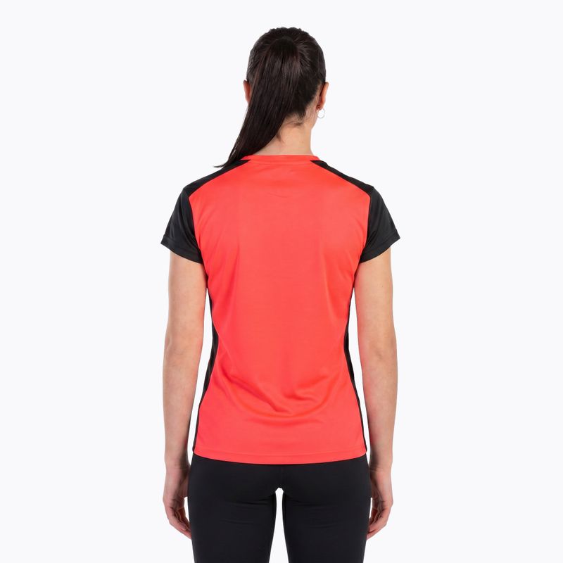 Dámské běžecké tričko Joma Record II fluor coral/black 17