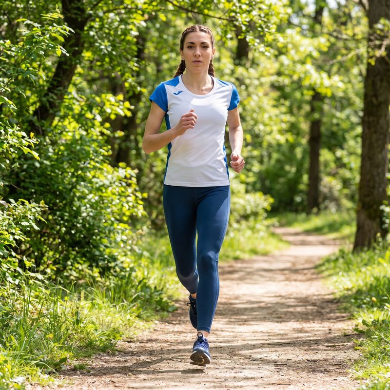 Dámské běžecké tričko Joma Record II white/royal 12