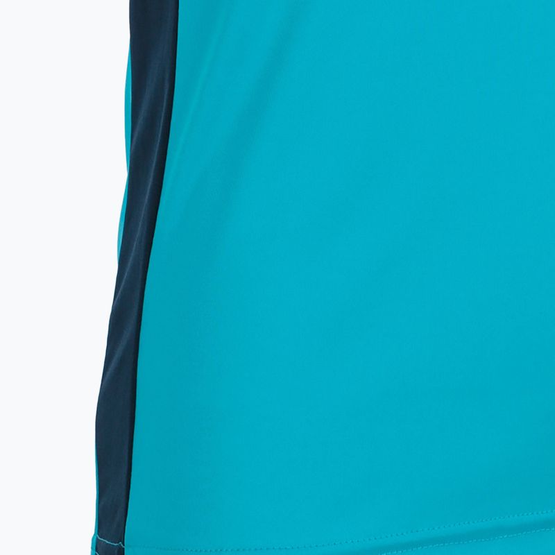 Dámské běžecké tričko Joma Record II fluor turquoise/navy 4