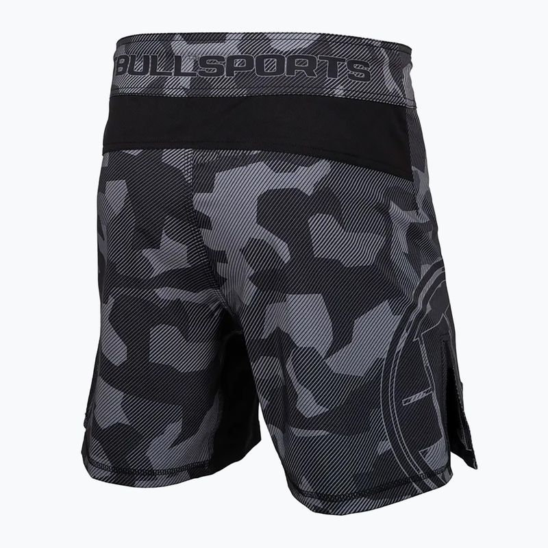 Pánské grapplingové šortky Pitbull West Coast Grappling Dillard grey 2