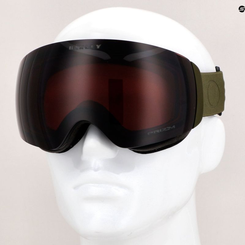 Lyžařské brýle Oakley Flight Deck M zelené OO7064-B1 5