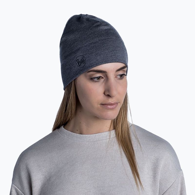 BUFF Středně těžká vlna Merino Grey 118007.933.10.00 5