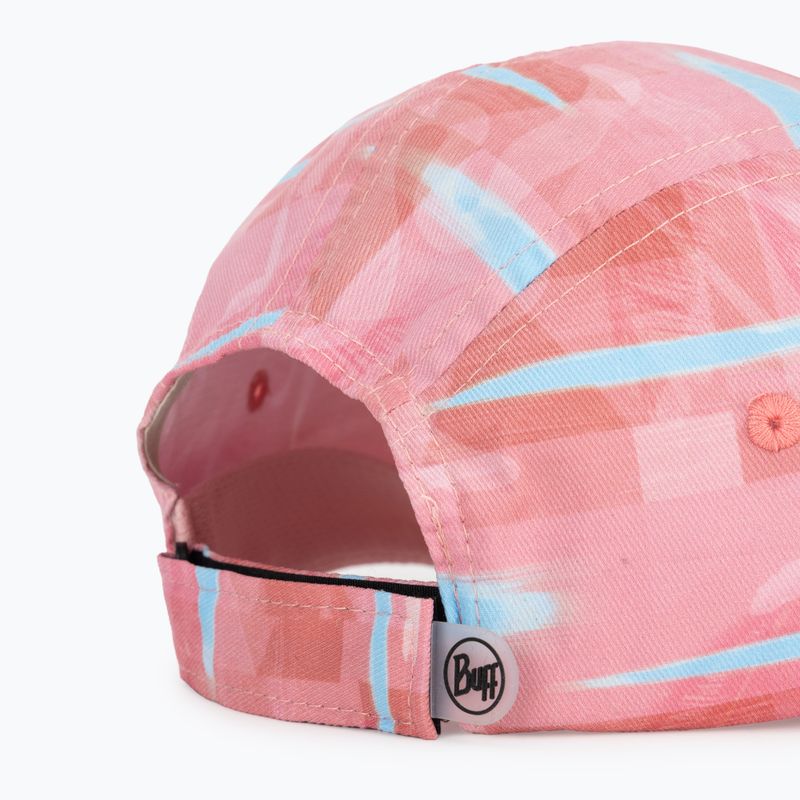 Dětská kšiltovka BUFF 5 Panel heavens pink/pink 4