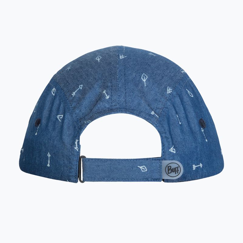 Dětská kšiltovka BUFF 5 Panel arrows denim/denim 2