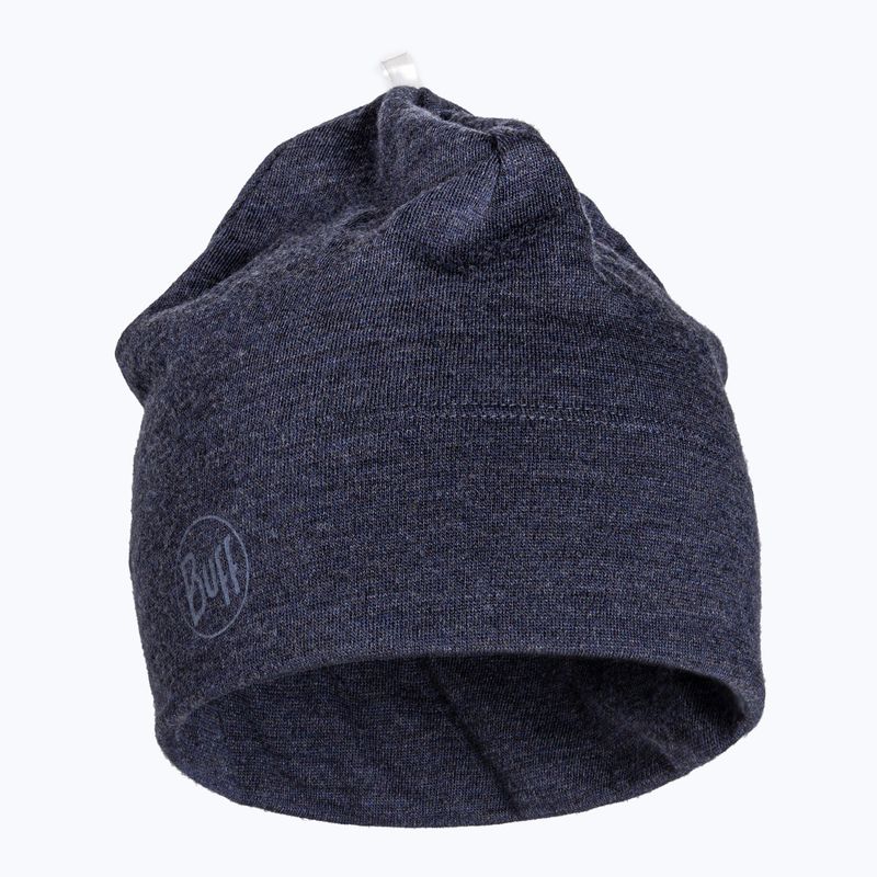 Čepice BUFF Midweight Merino Wool tmavě modrá 118007.779.10.00 2
