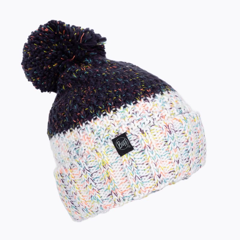 Čepice BUFF Knitted & Fleece Band Hat Janna tmavě modrá 117851.779.10.00