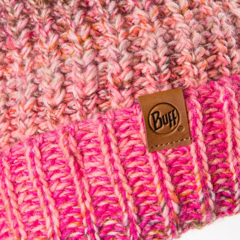 Čepice BUFF Knitted & Polar Hat Olya růžová 120844.338.10.00 3