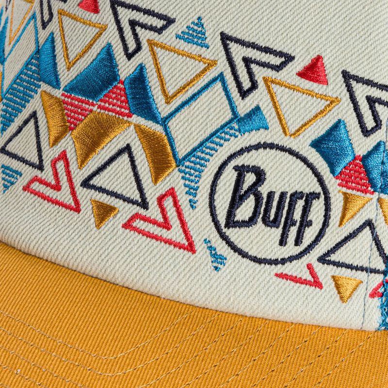 Pánská kšiltovka BUFF Trucker Ladji modro-žlutá 122597.555.10.00 5