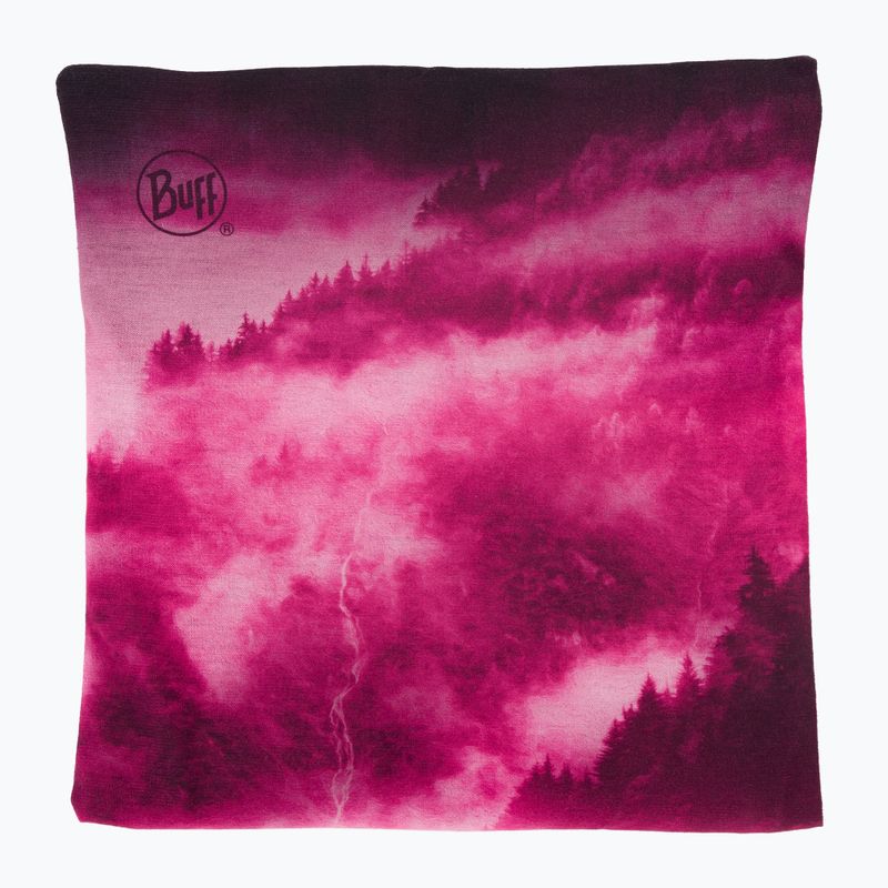 Multifunkční šátek BUFF Reversible Polar Hollow růžový 123775.538.10.00 2