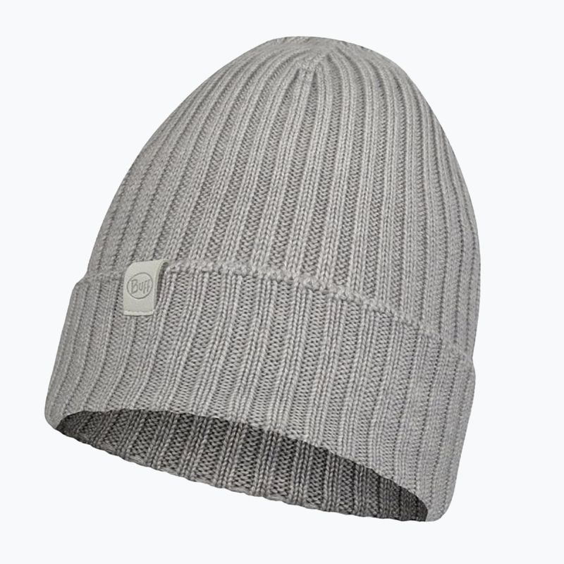 Čepice BUFF Merino Wool Knit 1Lhat Norval světle šedá 124242.933.10.00 4
