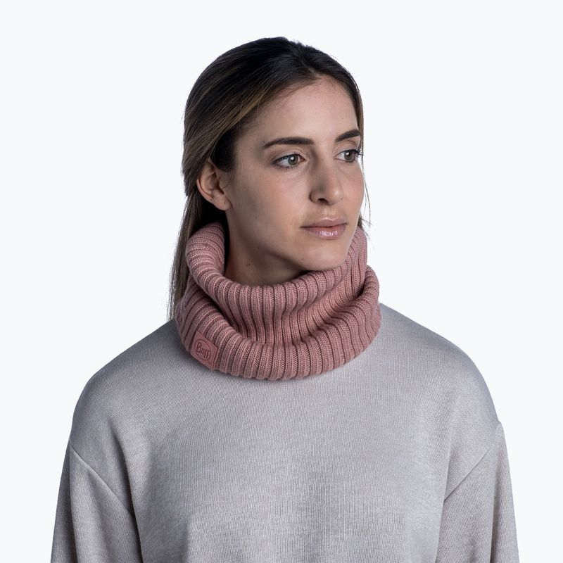 Nákrčník BUFF Knitted Neckwarmer Norval růžový 124244.563.10.00 5