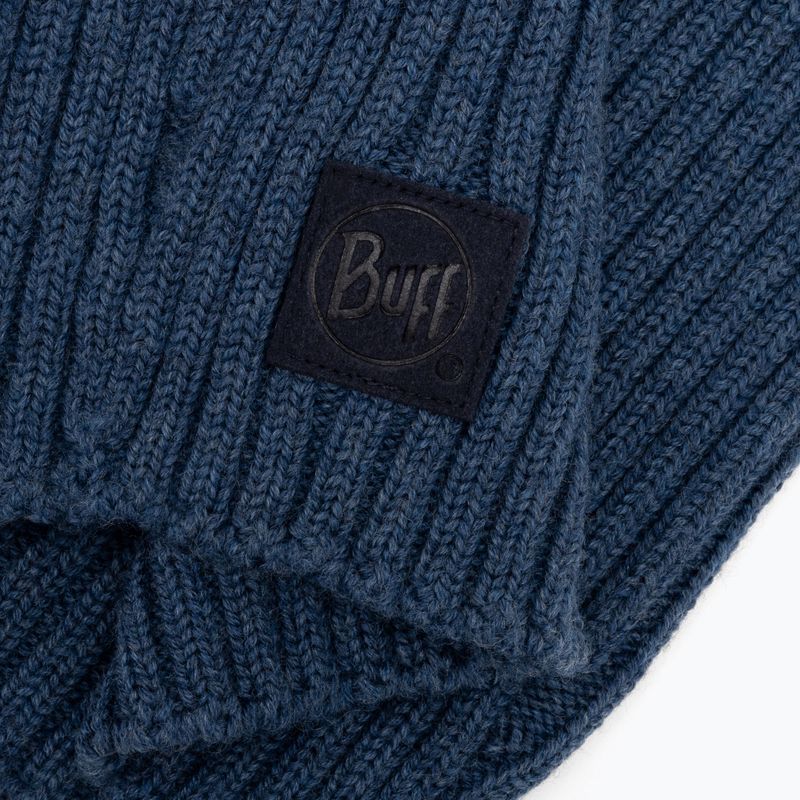 Zimní nákrčník BUFF Knitted Neckwarmer Norval tmavě modrý 124244.788.10.00 3