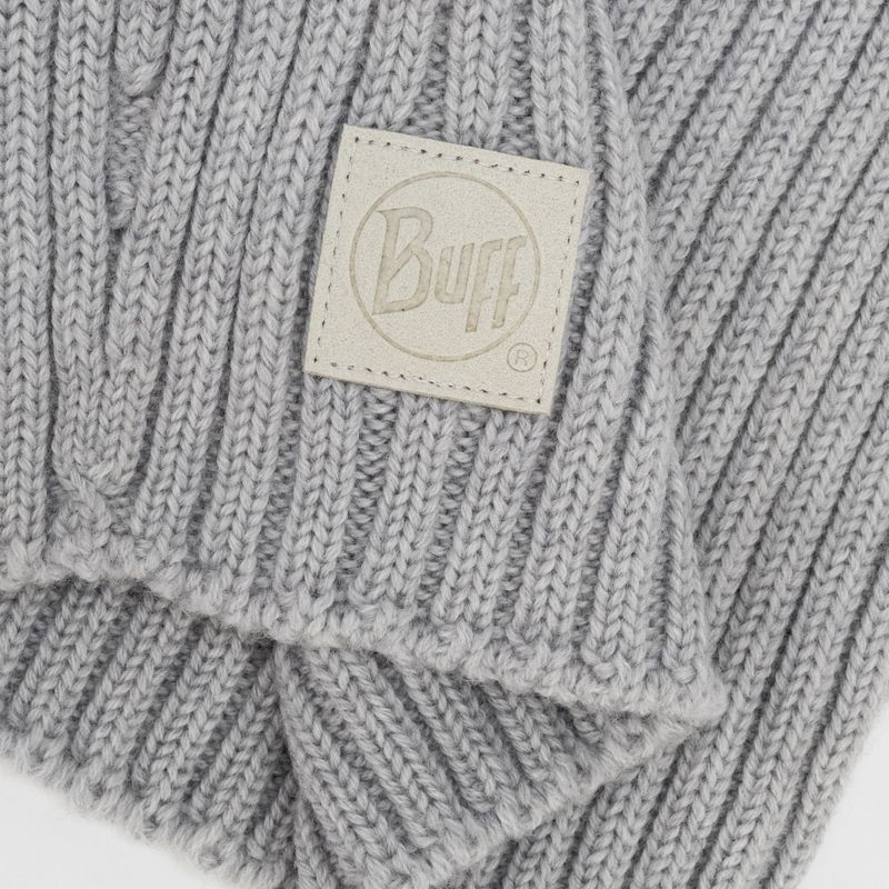 Nákrčník BUFF Knitted Neckwarmer Norval světlešedý 124244.933.10.00 3
