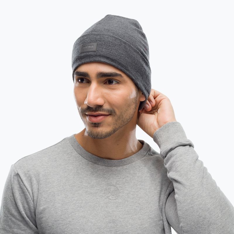 Čepice BUFF Merino Wool Fleece Hat černá 124116.901.10.00 5