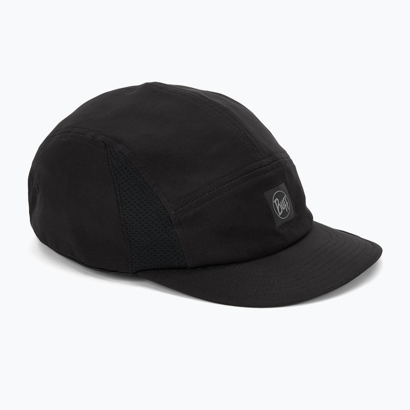 Kšiltovka BUFF 5 Panel Go Graze solid black