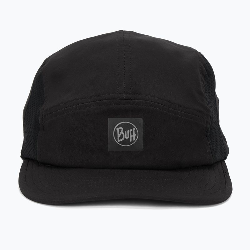 Kšiltovka BUFF 5 Panel Go Graze solid black 2