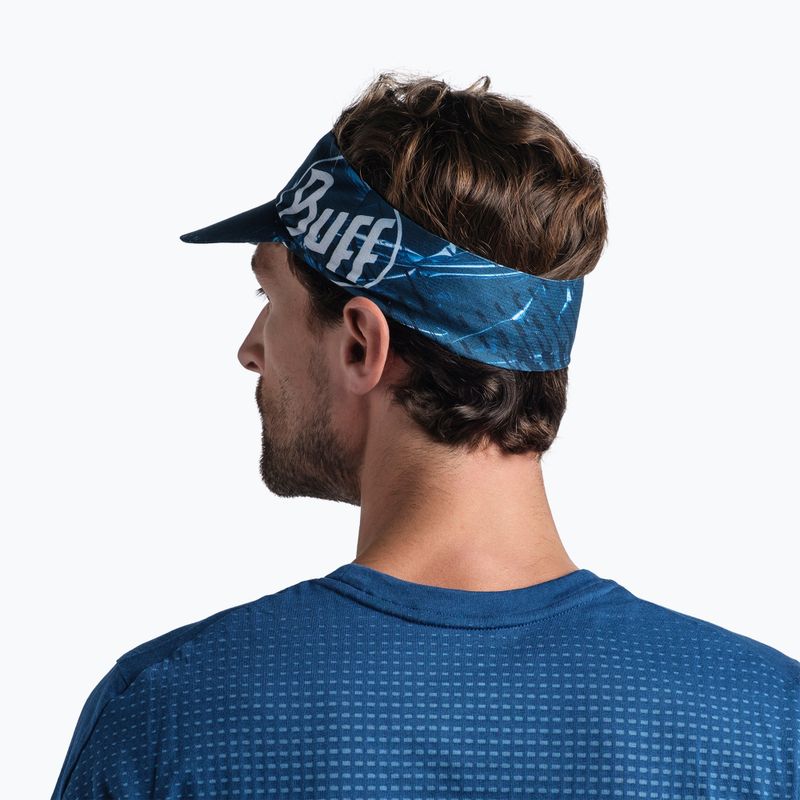 Běžecký kšilt BUFF Pack Speed Visor x-cross multicolor 5