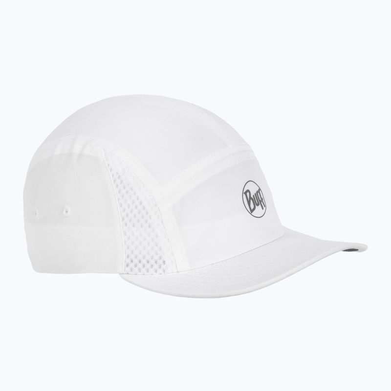 BUFF 5 Panel R-Solid baseballová čepice bílá 119490.000.30.00