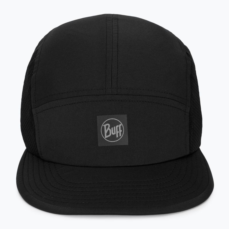 Kšiltovka BUFF 5 Panel Go solid black 2