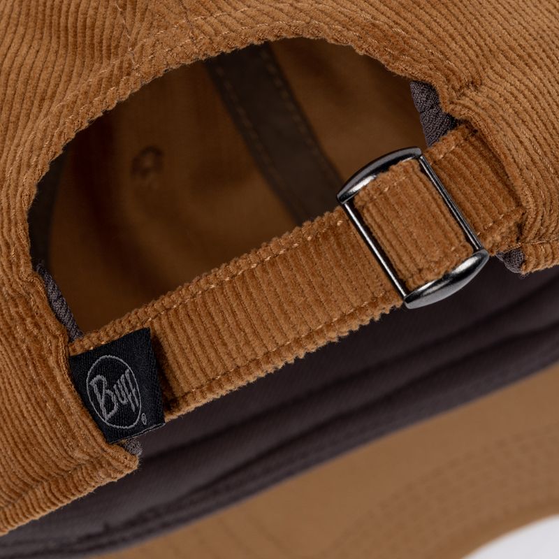 Kšiltovka BUFF Baseball Cap Solid hnědá 125355 4