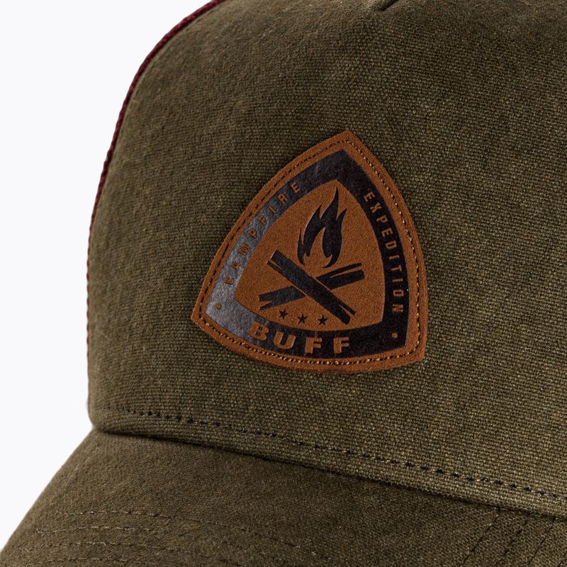 Kšiltovka BUFF Trucker Lowney zelená 125364.854.30.00 5
