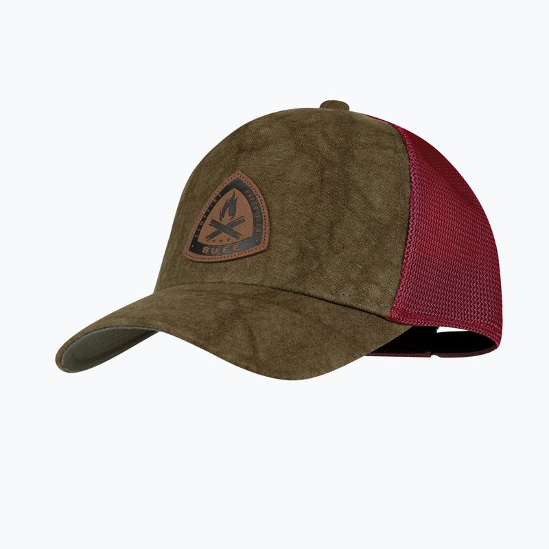 Kšiltovka BUFF Trucker Lowney zelená 125364.854.30.00 6