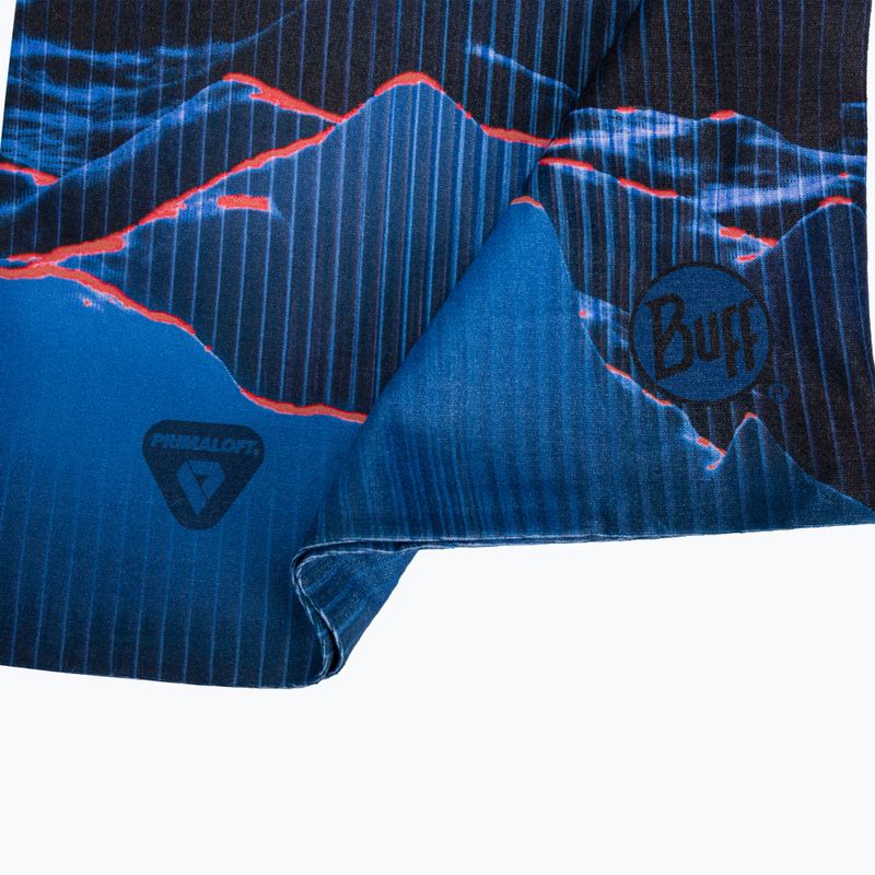 Multifunkční šátek BUFF Thermonet S-Wave modrý 126398.707.10.00 3