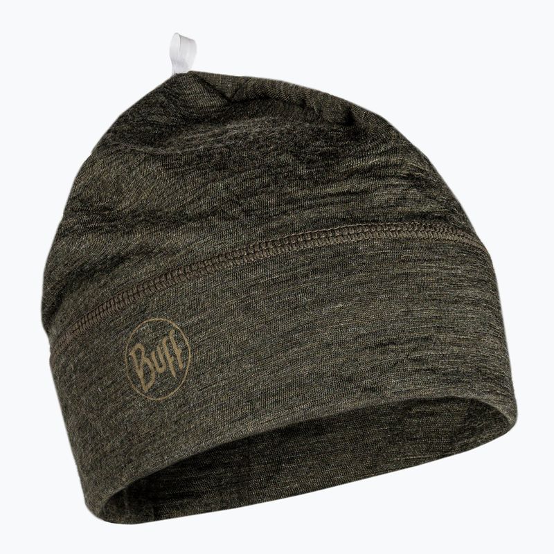 Čepice BUFF Lightweight Merino Wool Hat Solid zelená 113013.843.10.00