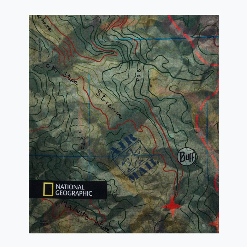 Multifunkční šátek BUFF Original Anawhata zelený 126758.854.10.00 2