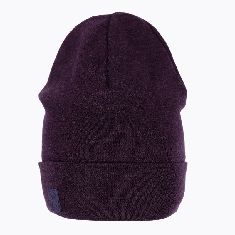 Čepice BUFF Heavyweight Merino Wool Hat fialová 111170 2