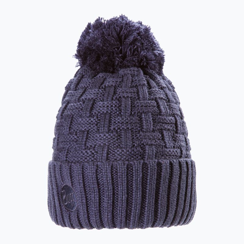 Zimní čepice BUFF Knitted & Fleece Hat Airon tmavě modrá 111021.779.10.00 2