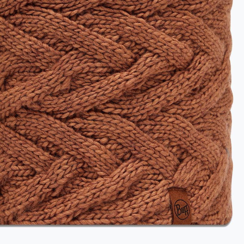 Nákrčník BUFF Knitted & Fleece Neckwarmer Caryn hnědý 123518.341.10.00 2