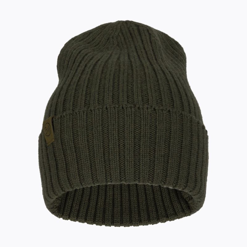 Čepice BUFF Merino Wool Knit 1Lhat Norval zelená 124242.809.10.00 2
