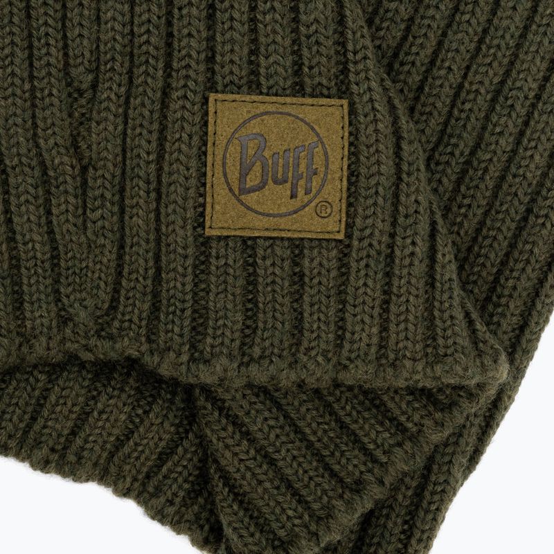 Nákrčník BUFF Knitted Neckwarmer Norval zelený 124244.809.10.00 3