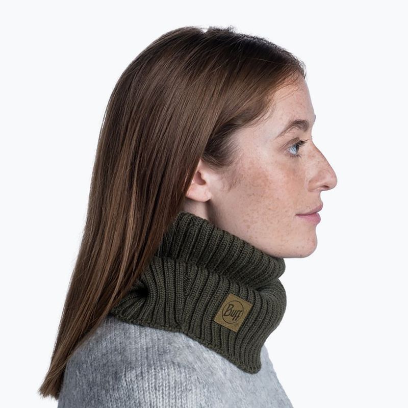 Nákrčník BUFF Knitted Neckwarmer Norval zelený 124244.809.10.00 6