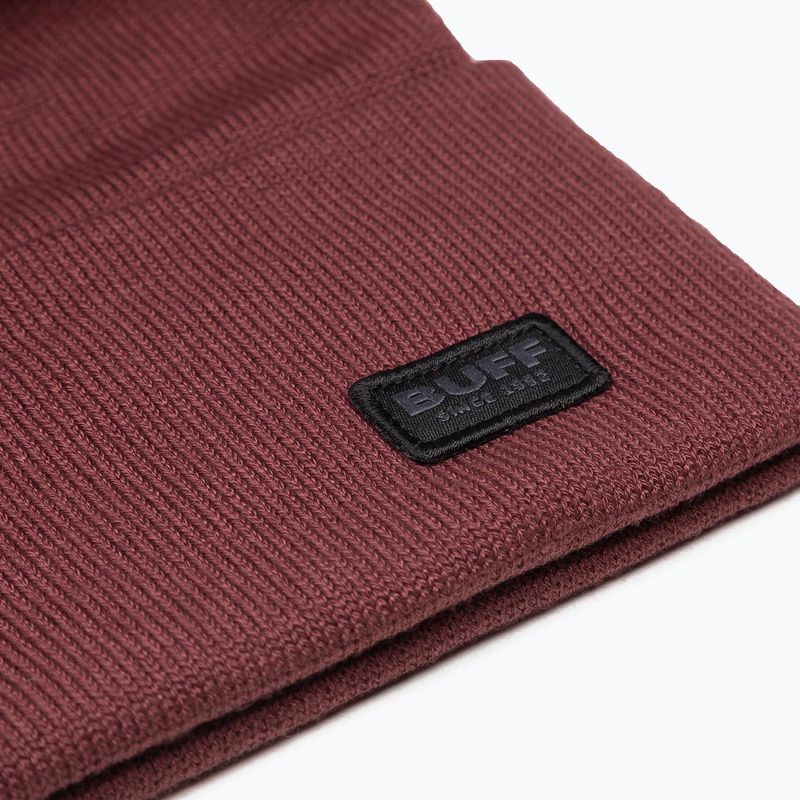 Čepice BUFF Knitted Hat Niels bordová 126457.304.10.00 5