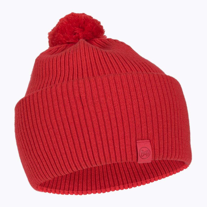 Čepice BUFF Knitted Hat Tim červená 126463.220.10.00