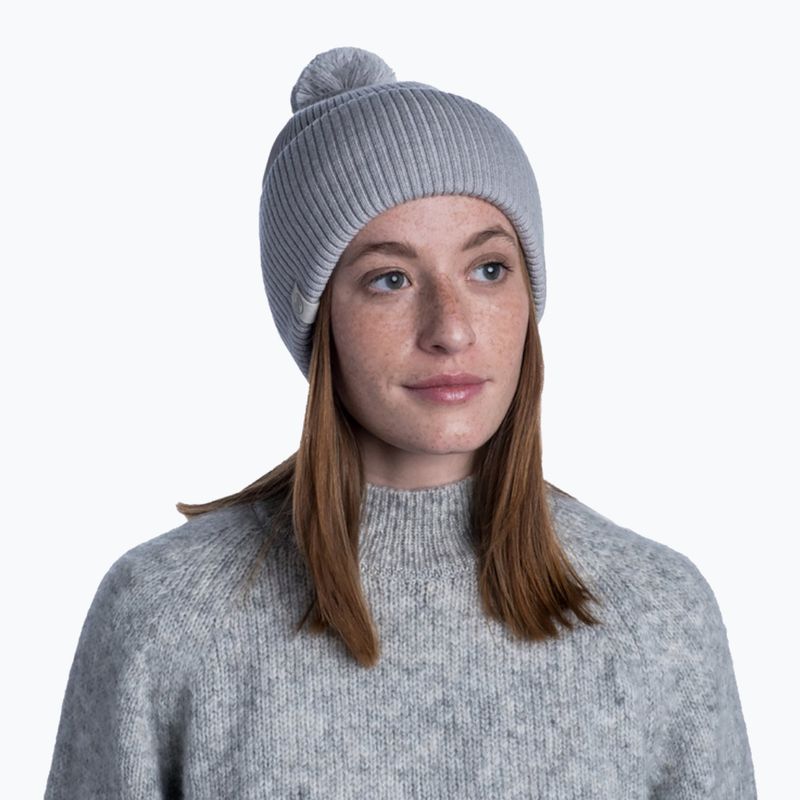 Čepice BUFF Knitted Hat Tim světle šedá 126463.933.10.00 6