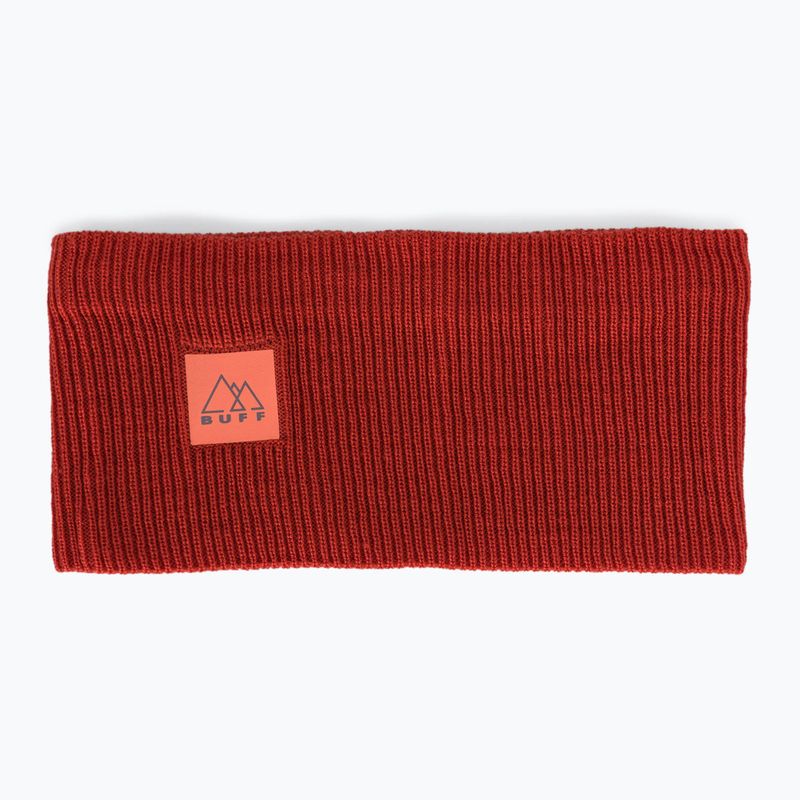 Čelenka BUFF Crossknit Headband Solid červená 126484.220 2