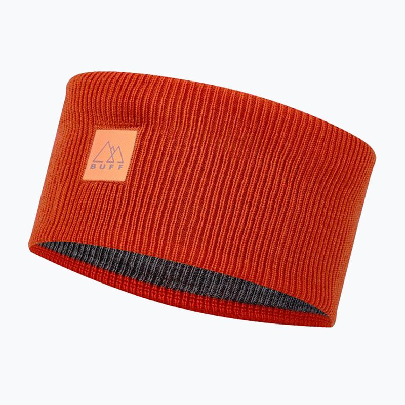 Čelenka BUFF Crossknit Headband Solid červená 126484.220 4