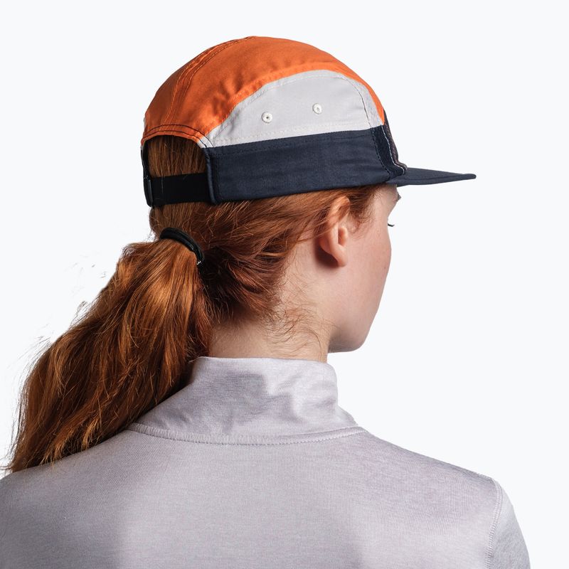 BUFF 5 Panel Go Domus baseballová čepice tmavě modrá 125314.787.30.00 8