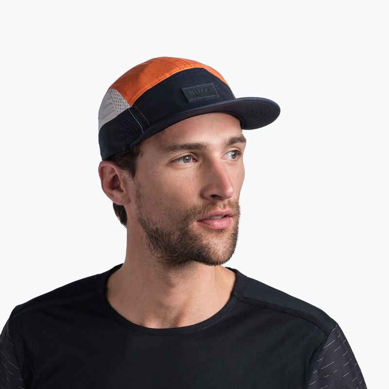 BUFF 5 Panel Go Domus baseballová čepice tmavě modrá 125314.787.30.00 9