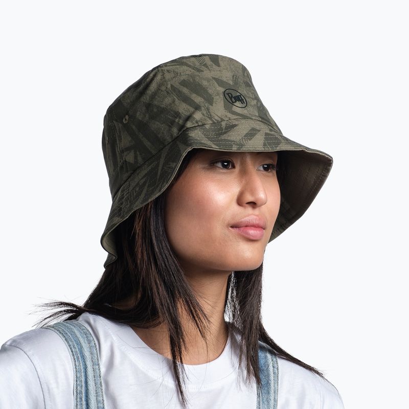 BUFF Adventure Bucket Acai green turistický klobouk 125343.854.20.00 3