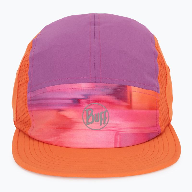 Kšiltovka BUFF 5 Panel Go sish tangerine 2