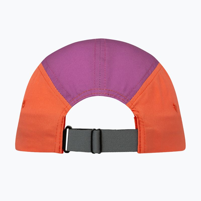 Kšiltovka BUFF 5 Panel Go sish tangerine 2
