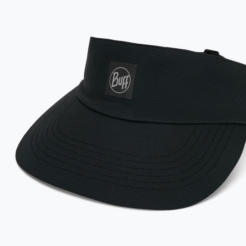 Plavecká čepice BUFF Go Visor Solid black 3