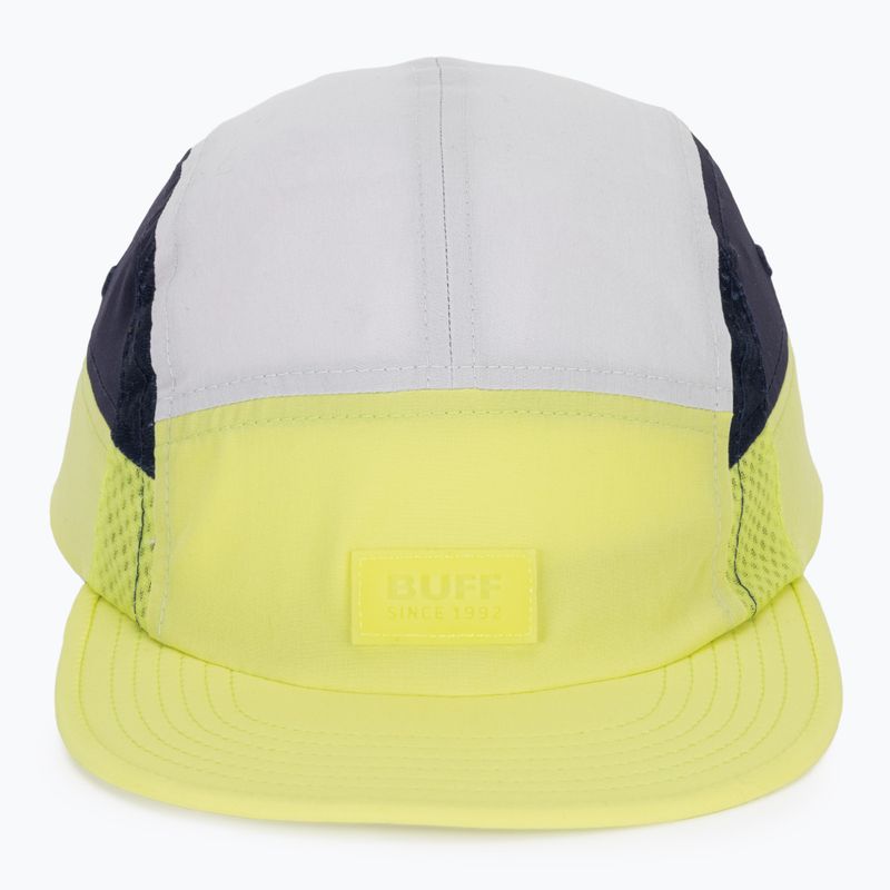 Kšiltovka BUFF 5 Go domus lime panel 2
