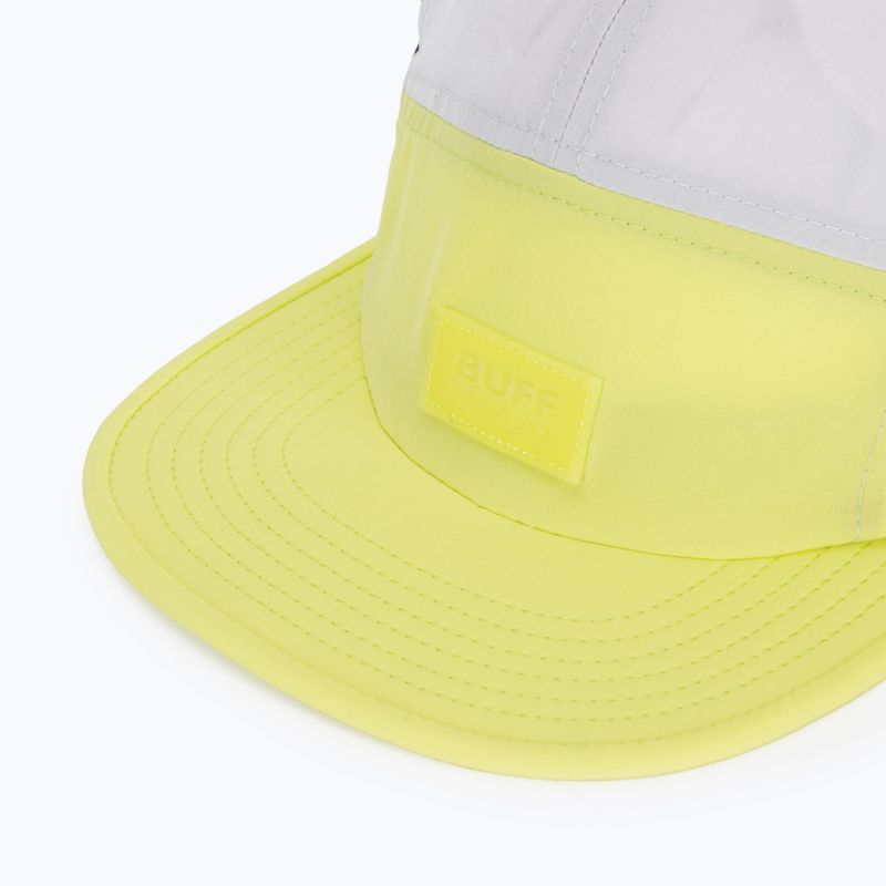 Kšiltovka BUFF 5 Go domus lime panel 3